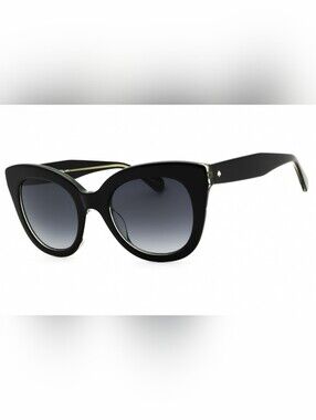 Kate Spade BELAH/S/US, BLACK/DARK GREY SF, Woman's Sunglasses, Size50X22X140